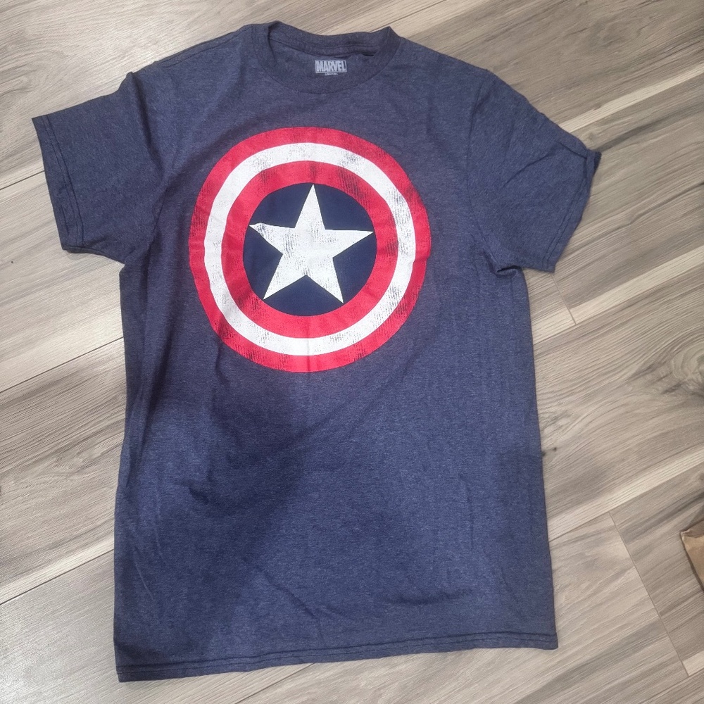 Captain America Marvel Graphic T-Shirt